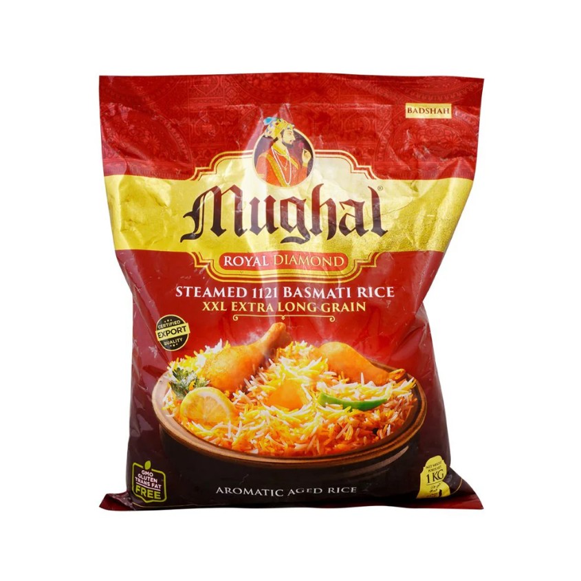 Mughal Steamed 1121 Basmati Rice 5kg